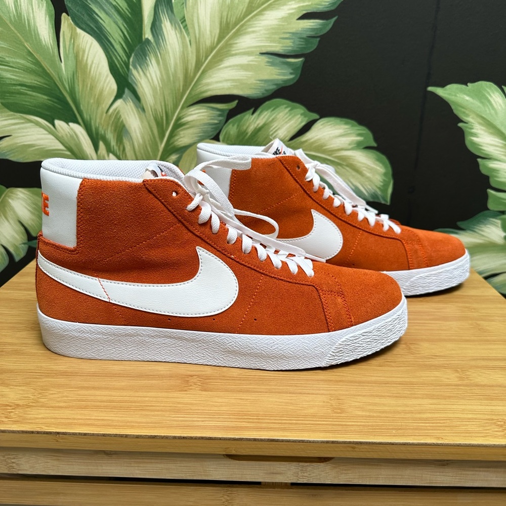 Nike SB Zoom Blazer Mid Safety Orange/White